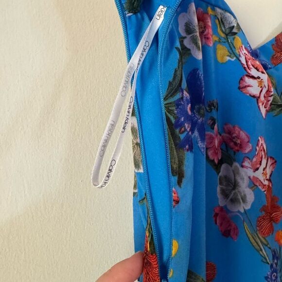 Calvin Klein Vibrant Floral skirt size 16 - Picture 7 of 9